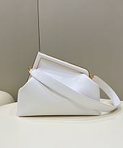 Fortok Fendi First Bag White 18 x 9 x 26 cm - 4