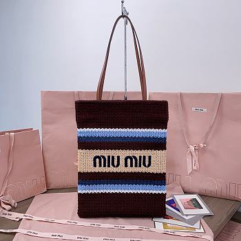 Fortok Miu Miu Totes Brown 30X38CM