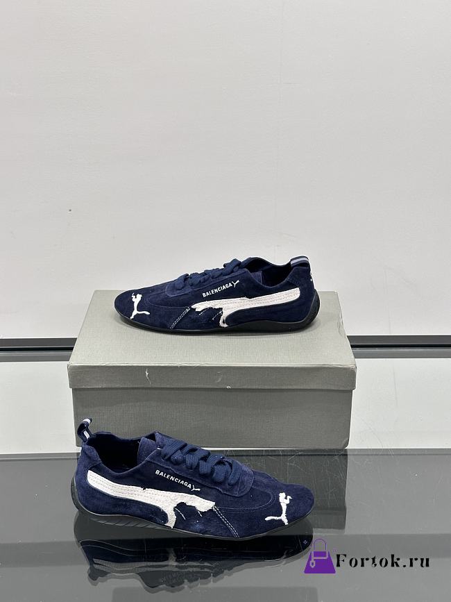 Fortok Balenciaga x Puma Speedcat Blue - 1