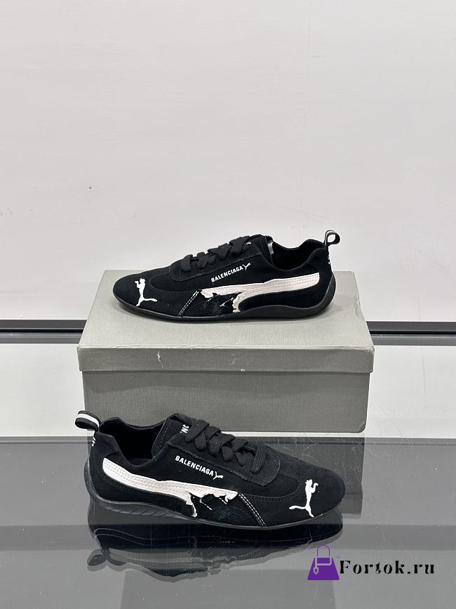 Fortok Balenciaga x Puma Speedcat Black - 1