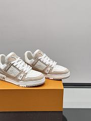 Fortok Louis Vuitton Trainer Sneaker Beige - 6