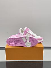 Fortok Louis Vuitton Trainer Sneaker Pink - 6