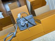 Fortok Louis Vuitton Vanity Chain Pouch Blue 19 x 11.5 x 6.5cm - 3