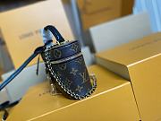 Fortok Louis Vuitton Vanity Chain Pouch Brown 19 x 11.5 x 6.5cm - 6
