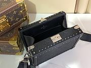 Fortok Louis Vuitton Monogram Shadow Clutch Truck Black 24 x16.5x8cm - 4
