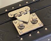 Fortok Louis Vuitton Monogram Shadow Clutch Truck Black 24 x16.5x8cm - 6