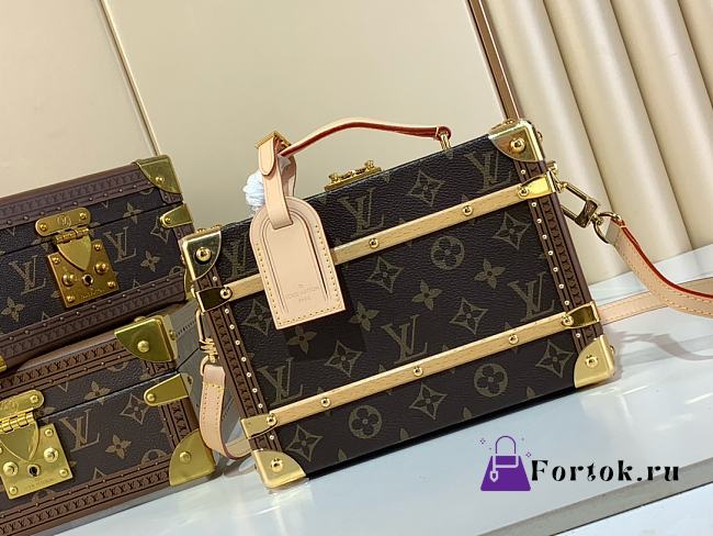Fortok Louis Vuitton Handle Trunk Monogram 24 x 16.5 x 8cm - 1