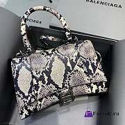 Balenciaga Hourglass Handle Bag Snake-Print 92942 23cm - 6