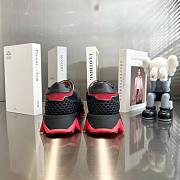 Fortok Christian Louboutin Loubishark Sneakers Leather Black - 2