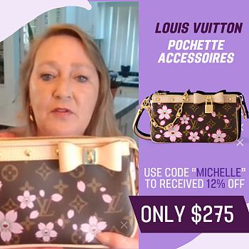 Fortok LV x TM Pochette Accessoires M13666 22x13x4 cm