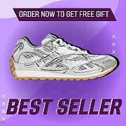 Fortok Bottega Veneta Orbit Sneakers Silver - 1