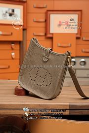 Fortok Hermès Evelyne Brown 16 x 5.5 x 18cm - 3