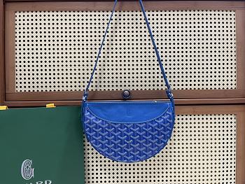 Fortok Goyard Hirondelle Blue 25Ⅹ6X17cm 