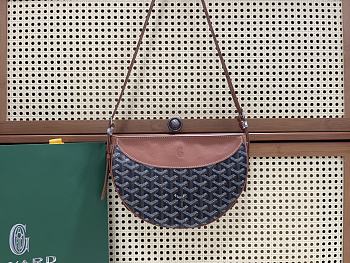 Fortok Goyard Hirondelle Black & Tan 25Ⅹ6X17cm 