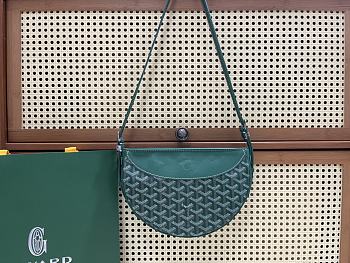 Fortok Goyard Hirondelle Green 25Ⅹ6X17cm 