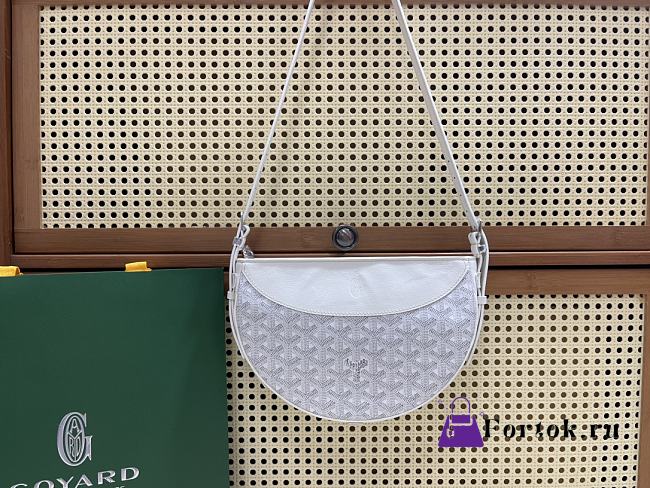 Fortok Goyard Hirondelle White 25Ⅹ6X17cm  - 1