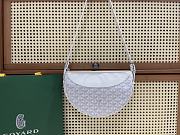 Fortok Goyard Hirondelle White 25Ⅹ6X17cm  - 1