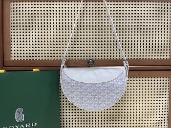 Fortok Goyard Hirondelle White 25Ⅹ6X17cm 