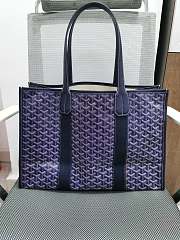 Fortok Goyard Pre-owned Goyard Villette Shopping Bag in Green/Blue 45 x 32 x 17 cm - 2