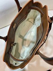Fortok Miu Miu Aventure Nappa Leather Bag Oak 31 x 40 x 13 cm - 5