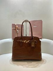 Fortok Miu Miu Aventure Nappa Leather Bag Oak 31 x 40 x 13 cm - 1