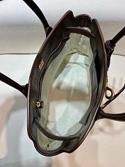 Fortok Miu Miu Aventure Nappa Leather Bag Briarwood 31 x 40 x 13 cm  - 5