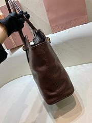Fortok Miu Miu Aventure Nappa Leather Bag Briarwood 31 x 40 x 13 cm  - 2
