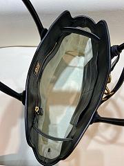 Fortok Miu Miu Aventure Nappa Leather Bag Black 31 x 40 x 13 cm - 4