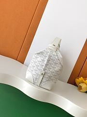 Fortok Goyard Bowling 25 Toiletry Bag White 24 x 12 x 13 cm - 6