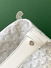Fortok Goyard Bowling 25 Toiletry Bag White 24 x 12 x 13 cm - 4