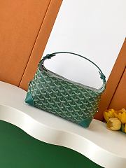 Fortok Goyard Bowling 25 Toiletry Bag Green 24 x 12 x 13 cm - 1