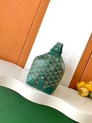 Fortok Goyard Bowling 25 Toiletry Bag Green 24 x 12 x 13 cm - 6