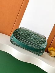 Fortok Goyard Bowling 25 Toiletry Bag Green 24 x 12 x 13 cm - 5