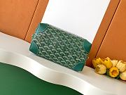 Fortok Goyard Bowling 25 Toiletry Bag Green 24 x 12 x 13 cm - 4