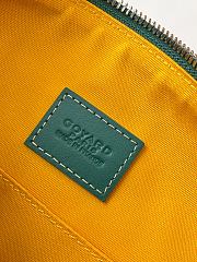 Fortok Goyard Bowling 25 Toiletry Bag Green 24 x 12 x 13 cm - 2