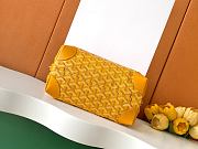 Fortok Goyard Bowling 25 Toiletry Bag Yellow 24 x 12 x 13 cm - 6