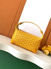 Fortok Goyard Bowling 25 Toiletry Bag Yellow 24 x 12 x 13 cm - 4
