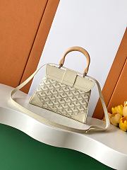 Fortok Goyard Saïgon Souple mini bag Sand 19 x 8 x 15 cm  - 4
