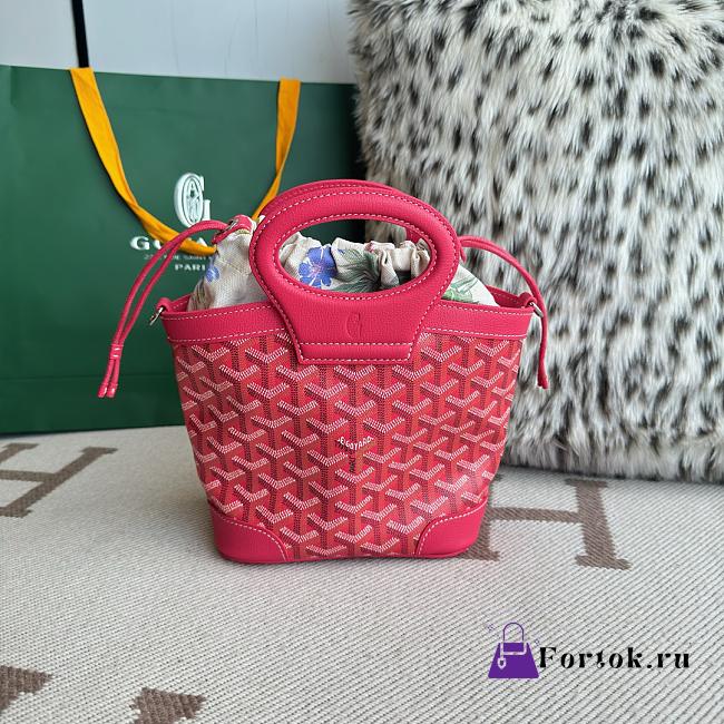 Fortok Goyard Beluga bag Red 23X18.5X8cm - 1