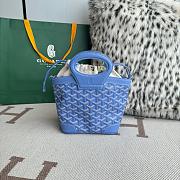 Fortok Goyard Beluga bag Light Blue 23X18.5X8cm - 1