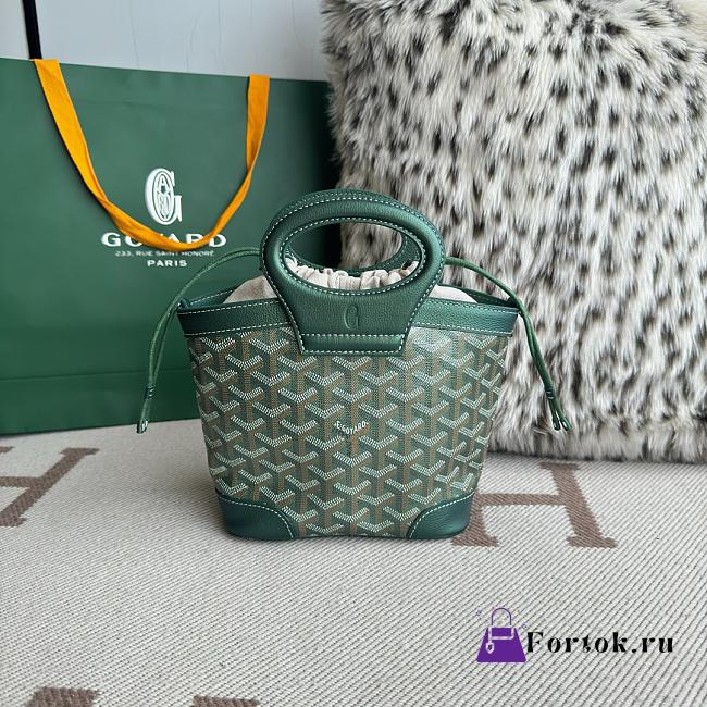 Fortok Goyard Beluga bag Green 23X18.5X8cm - 1