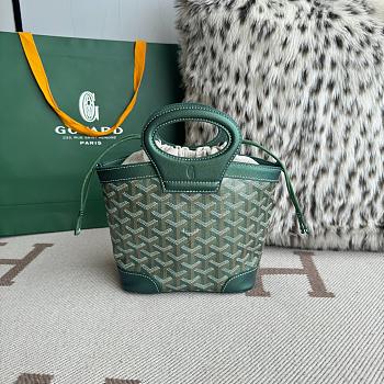 Fortok Goyard Beluga bag Green 23X18.5X8cm