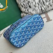 Fortok Goyard Beluga bag Teal 23X18.5X8cm - 2