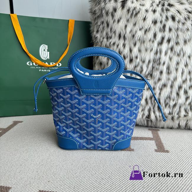 Fortok Goyard Beluga bag Blue 23X18.5X8cm - 1