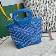 Fortok Goyard Beluga bag Blue 23X18.5X8cm - 4