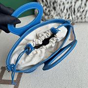 Fortok Goyard Beluga bag Blue 23X18.5X8cm - 3