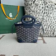Fortok Goyard Beluga bag Navy Blue 23X18.5X8cm - 1