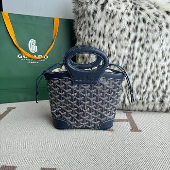 Fortok Goyard Beluga bag Navy Blue 23X18.5X8cm