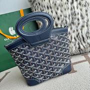 Fortok Goyard Beluga bag Navy Blue 23X18.5X8cm - 6