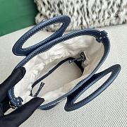 Fortok Goyard Beluga bag Navy Blue 23X18.5X8cm - 5